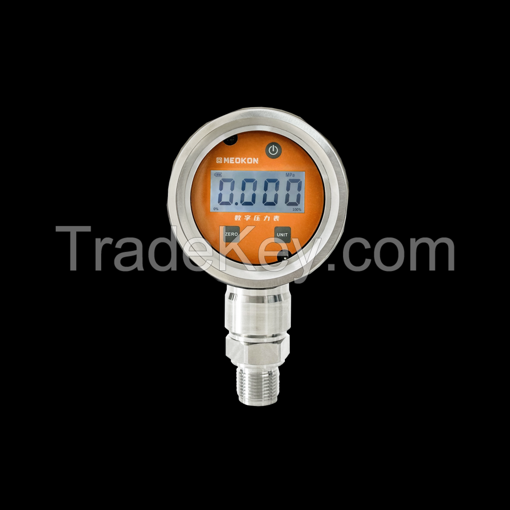 EX digit 3-A sanitary standards hygienic pressure gauge 0.4%FS