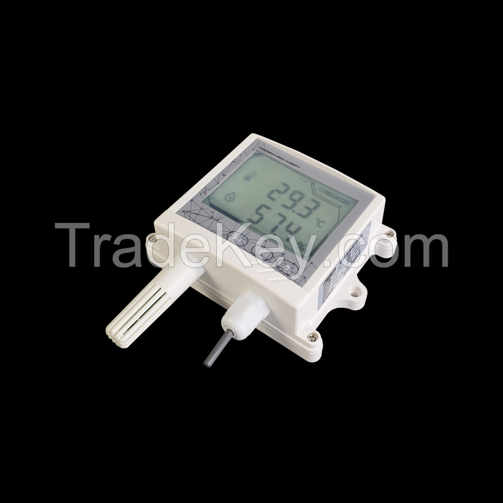 Pump Room Modbus TCP Network Temperature And Humidity Sensor with 4-20mA RS485 output