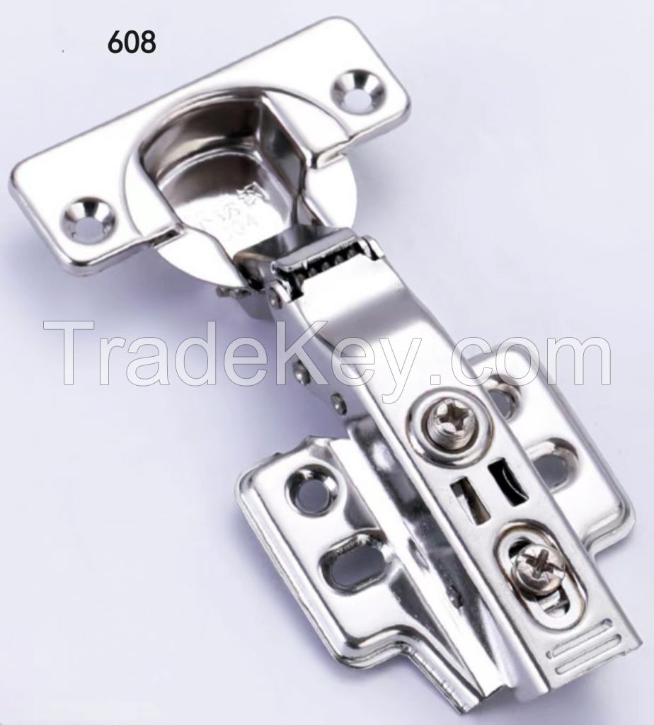 STL-608: soft-closing cabinet hinge/hydraulic hinge/fixed hinge/furniture hinge