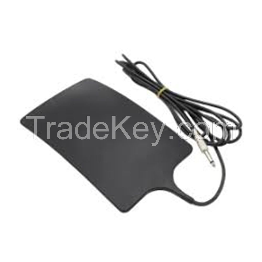 Most Selling 2024 Electro Surgical Instrument Reusable Silicone Diathermy Patient Plat Negative Return Electrode Grounding Pad