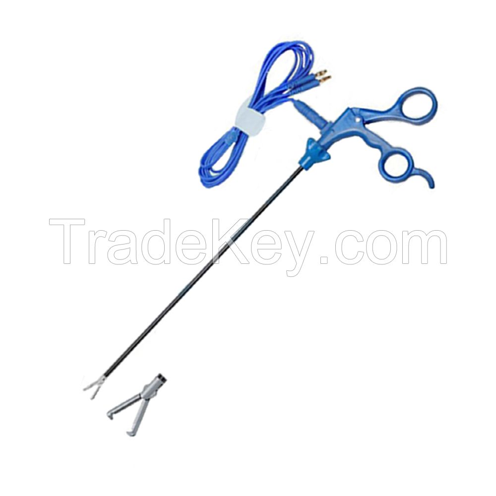 Best Manufacturer Single use Bipolar Laparoscopic Forceps Complete 6 Different Tips with Cable