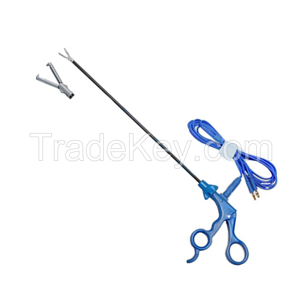 Best Manufacturer Single use Bipolar Laparoscopic Forceps Complete 6 Different Tips with Cable