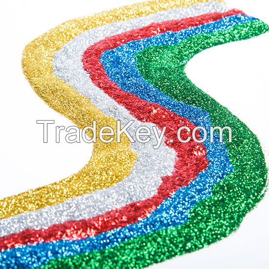 Wholesale iSuoChem Gold Silver Red Green Blue Purple Pink Glitter Powder for Slime Ink Paint