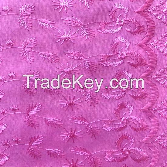 High quality embroidery fabrics