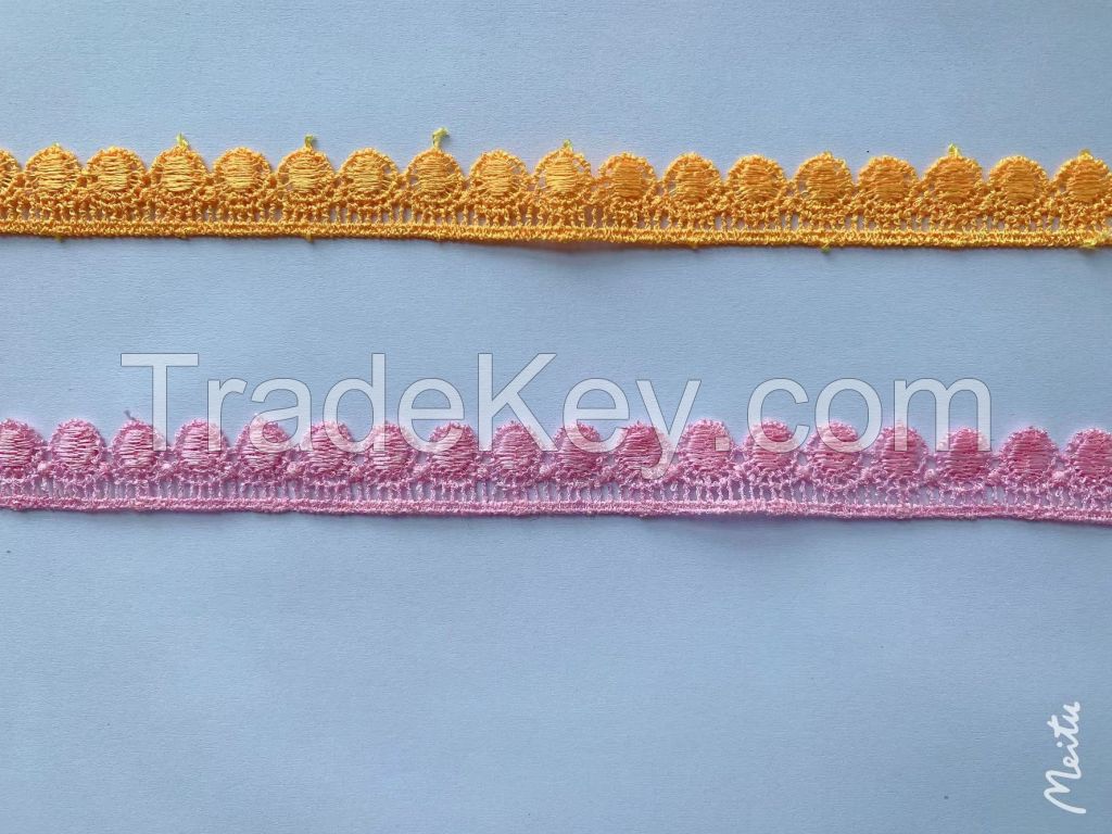 embroidery lace fabric trimming