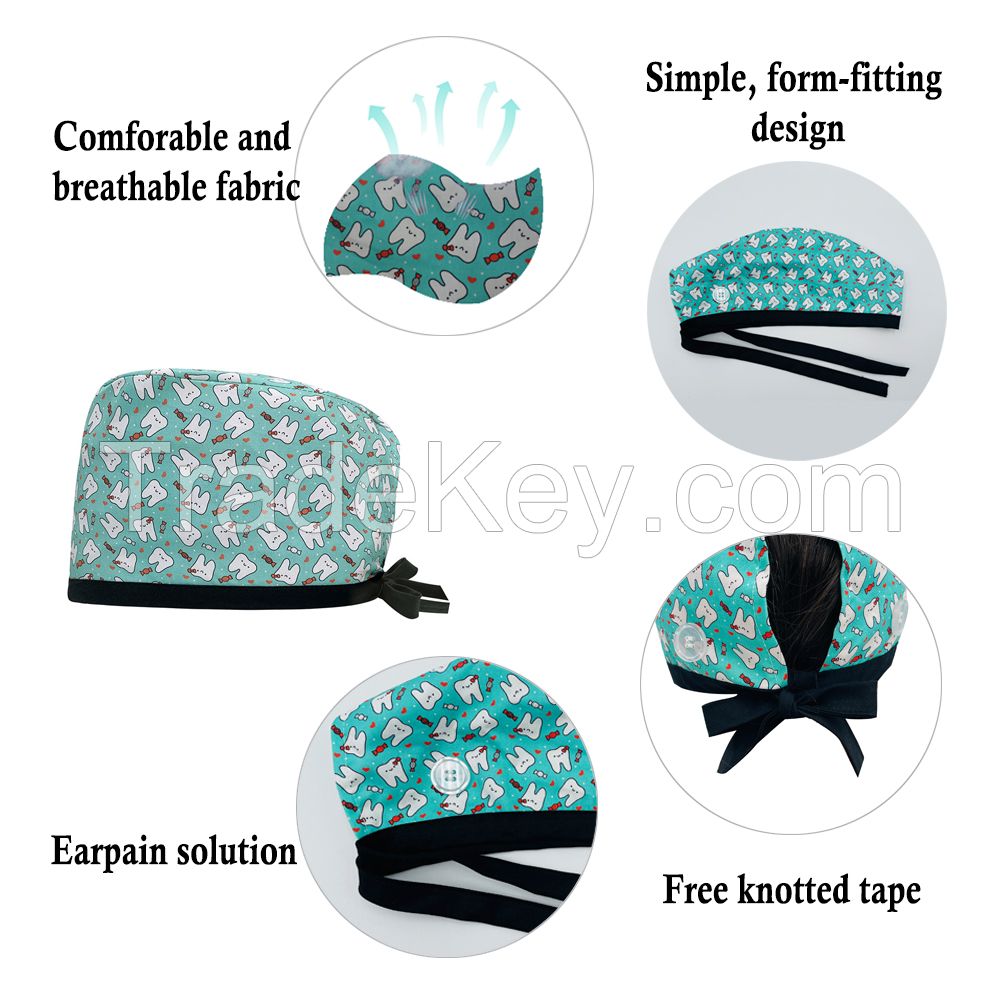 Doctor Nurse Scrub Caps SKM20132C