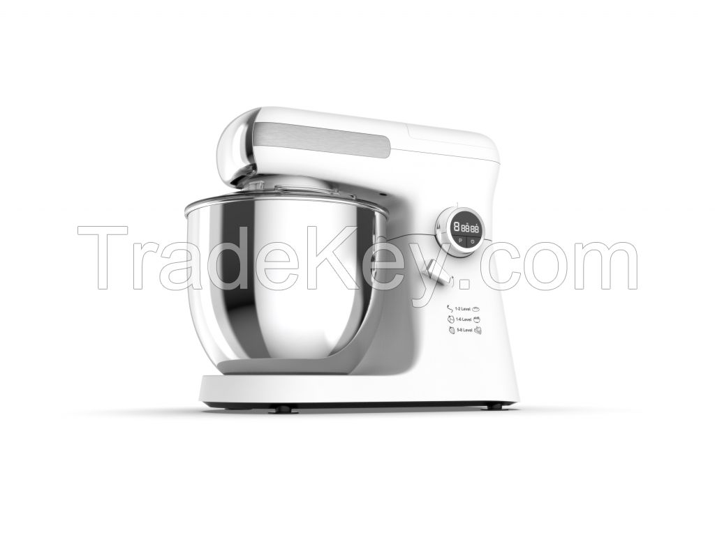 Stand Mixer 10L 8-Speed Tilt-Head Food Dough Mixer Kitchen Electric Mixer with Stainless Steel Bowl whisk dough hook beater