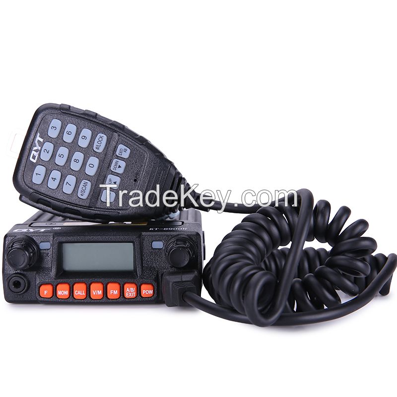 QYT tri-band mini VHF UHF mobile radio KT-8900R