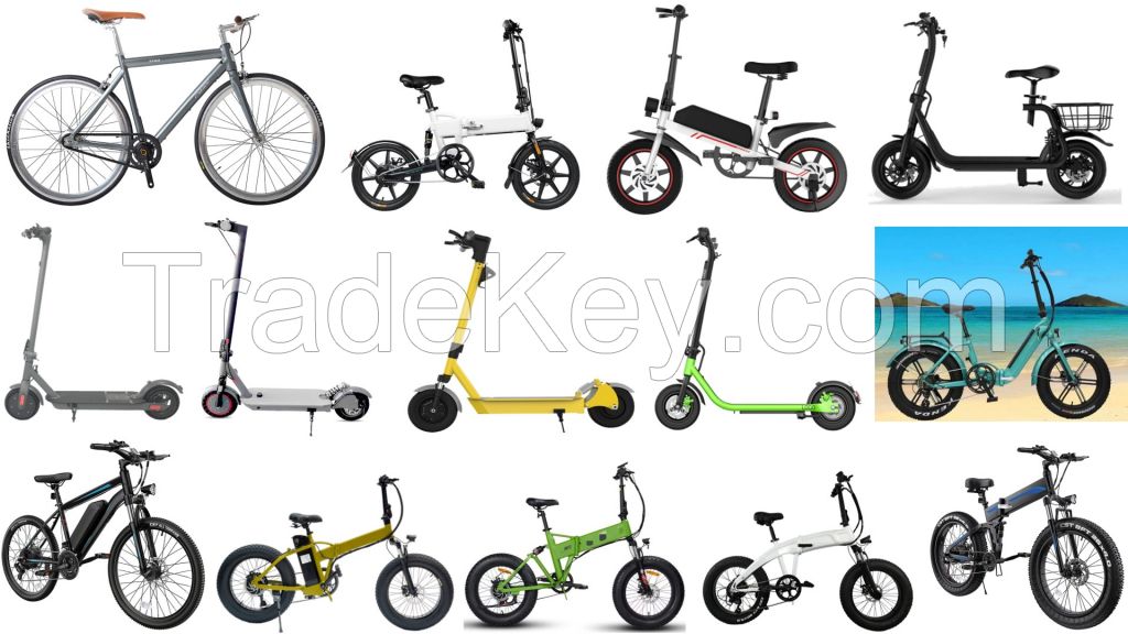 electric bicycle, electric scooter