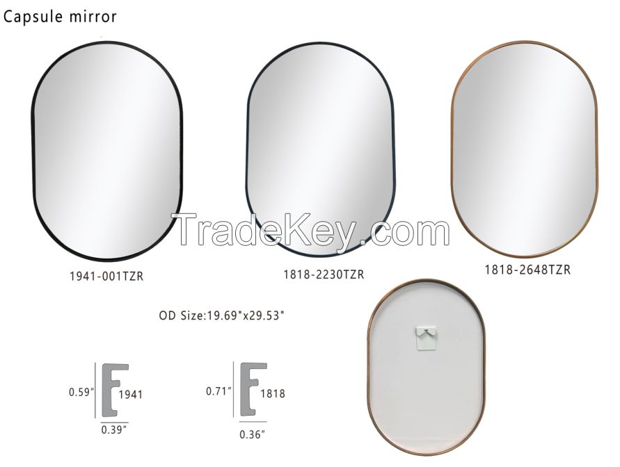 PS shaped mirrors