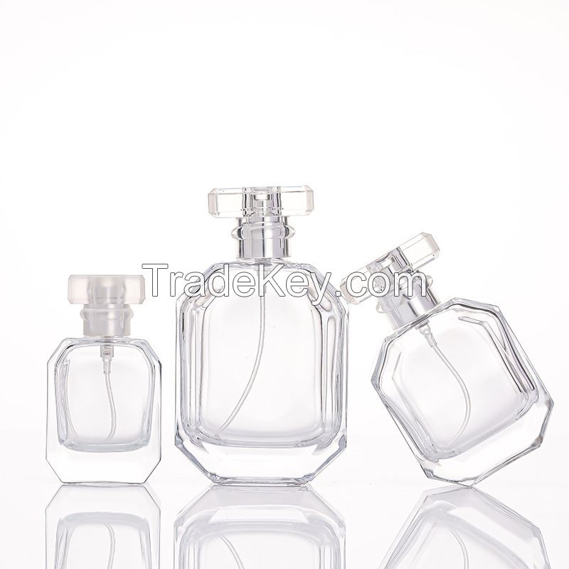 Irregular shape, diamond perfume bottle