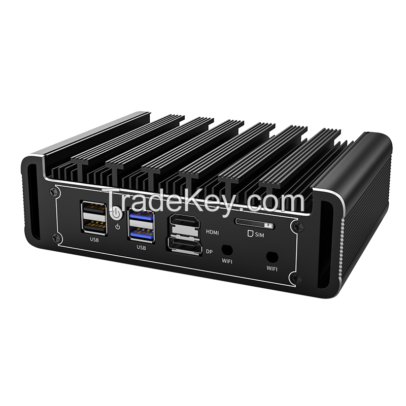 Solid Intel N100 Firewall Appliance 4x 2.5G LAN i226-V Fanless Mini PC N5105 N6000 J4125 NVMe Mini Computer pfSense Proxmox Host