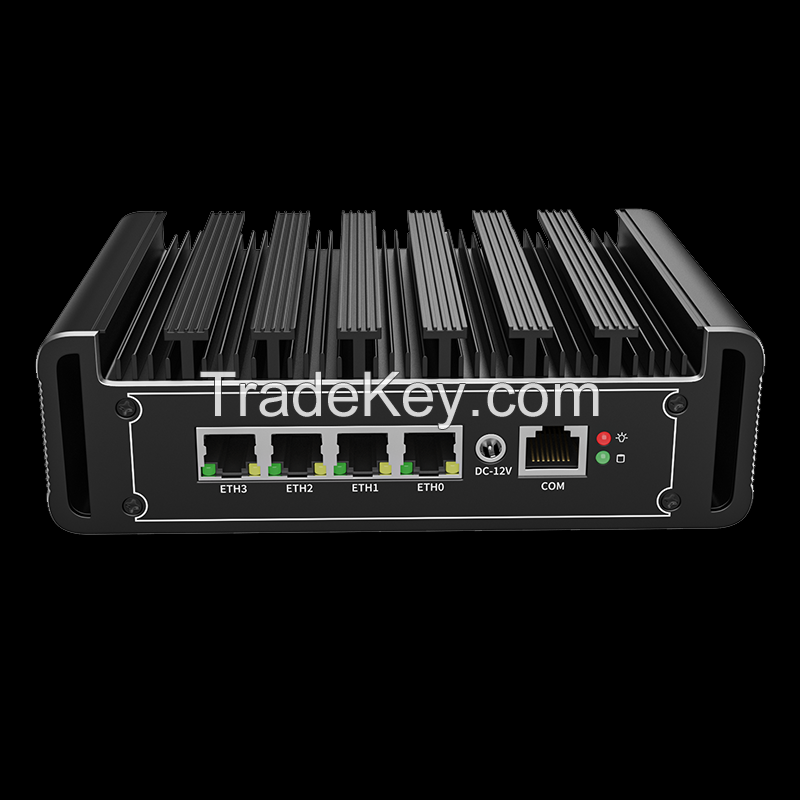 Solid Intel N100 Firewall Appliance 4x 2.5G LAN i226-V Fanless Mini PC N5105 N6000 J4125 NVMe Mini Computer pfSense Proxmox Host