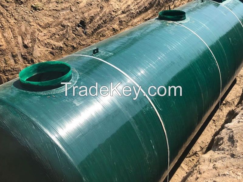 FRP Twisted Septic Tank