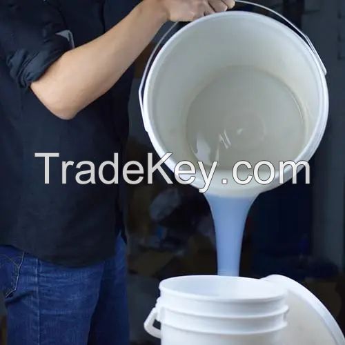 RTV2 liquid mold silicone rubber factory provides free sample