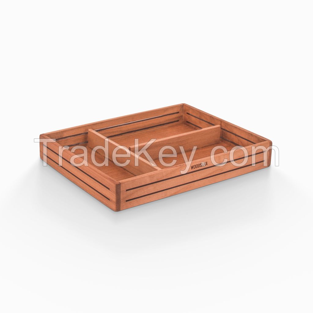 Basic Organizer â�� Cherry Wood