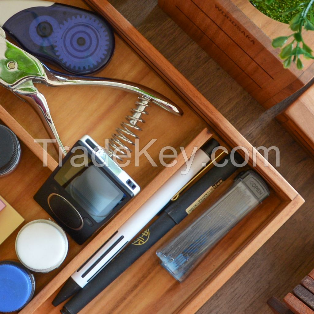 Basic Organizer â�� Cherry Wood