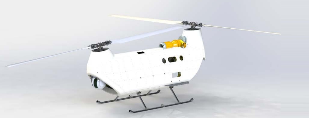 Professional large high payload unmanned aerial vehicle for military, medical care,