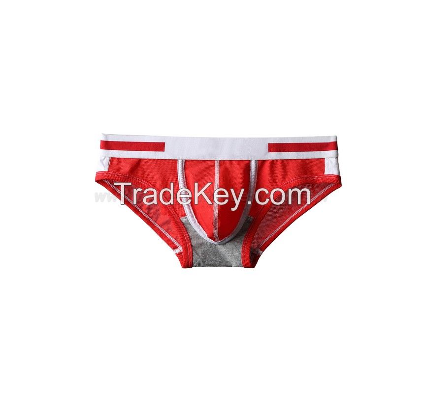 Fashion clothing factory.Cotton Mesh Briefs
