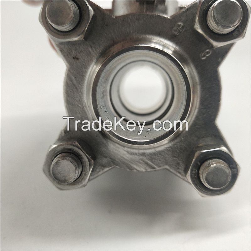 three-piece welded manual ball valve