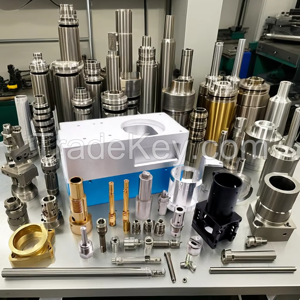 Custom 5 Axis CNC Milling and Anodizing Stainless Steel Parts Turning Metal CNC Machining Services for Aluminum Parts