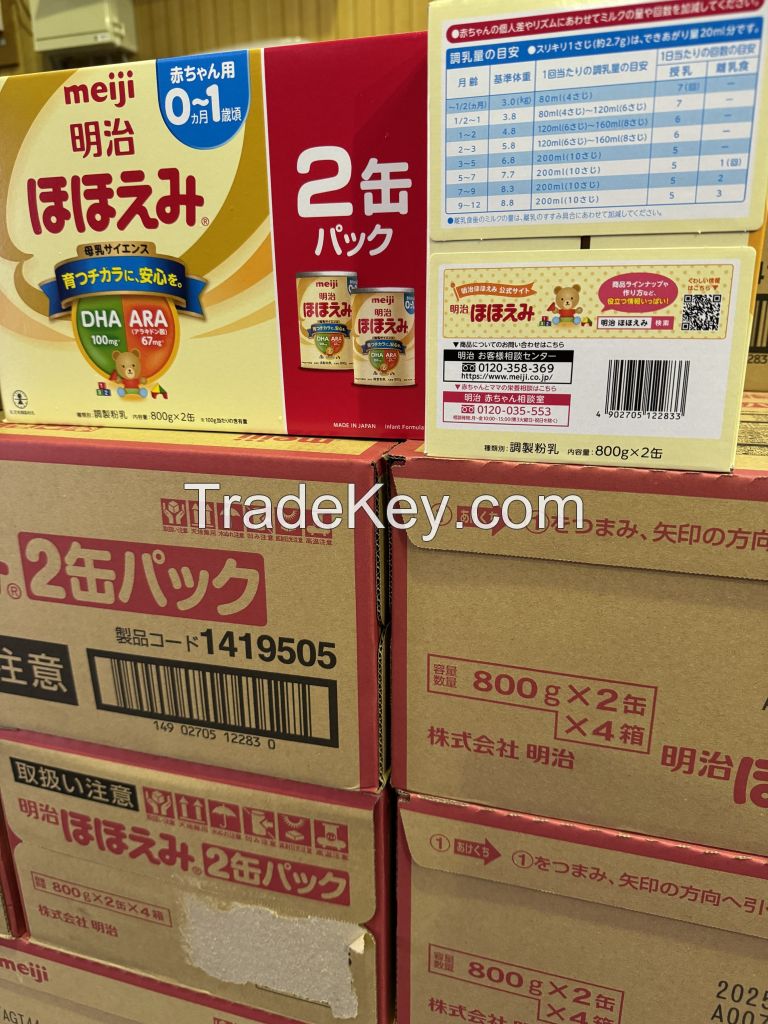 Meiji Hohoemi 2 can pack (800g x 2 cans)baby milk powder