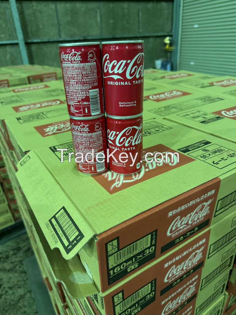 Coca Cola 160ml x 30 cans, Coca-Cola Classic Soft Drinks