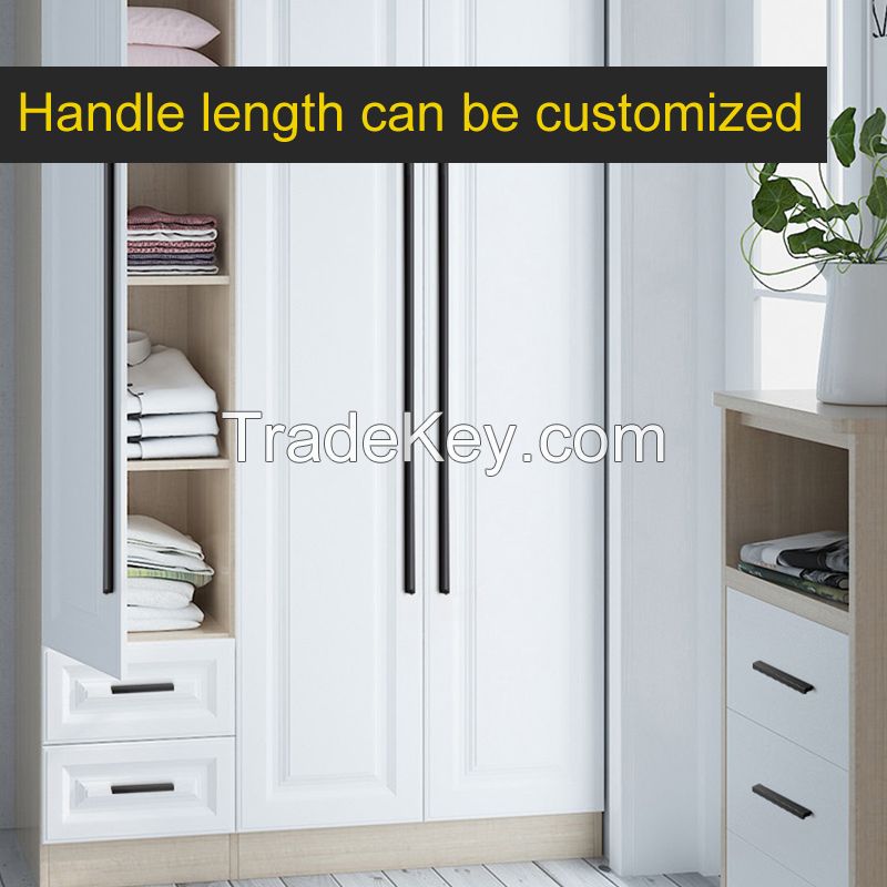 cabinet handle door handle wardrobe handle 7-SHAPED aluminum alloy handless handle. Product Model Z-811.