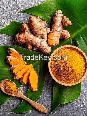 turmeric fresh , dry