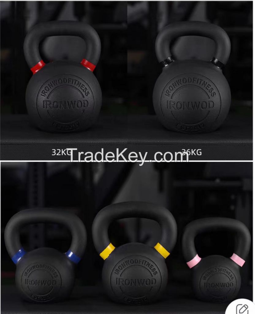 high-quality iron kettlebell, Can accept custom logo request, according to the needs of different weights and styles