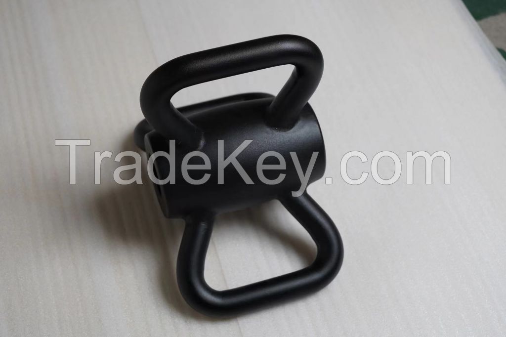 New three handle kettlebellï¼Can be made according to the requirements of 6-20kg weight, the handle can also be made according to the requirements.