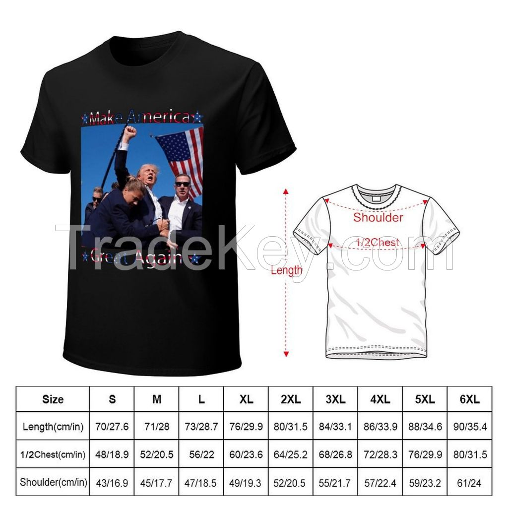 Donald Tru 2024 Survived Shot At Election Rally Men T-Shirt, Tru Fist Make America Great Shirt