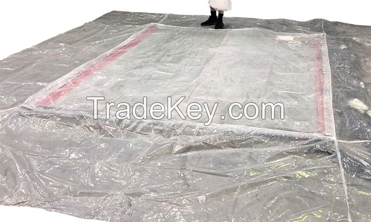 PE Plastic Moisture proof Sheet Airline Cargo Cover Sheet PE cover sheet