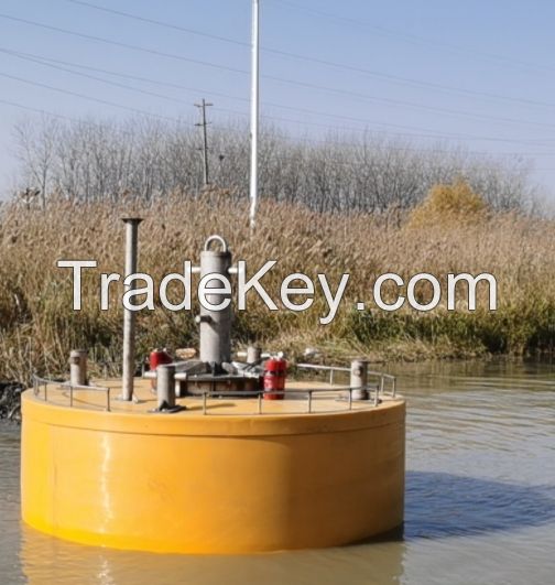 Dia. 4000mm Polyethylene mooring buoy for sale