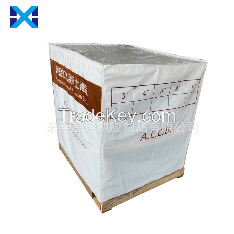 Moisture Proof Plastic Clear Pallet cover Supplier