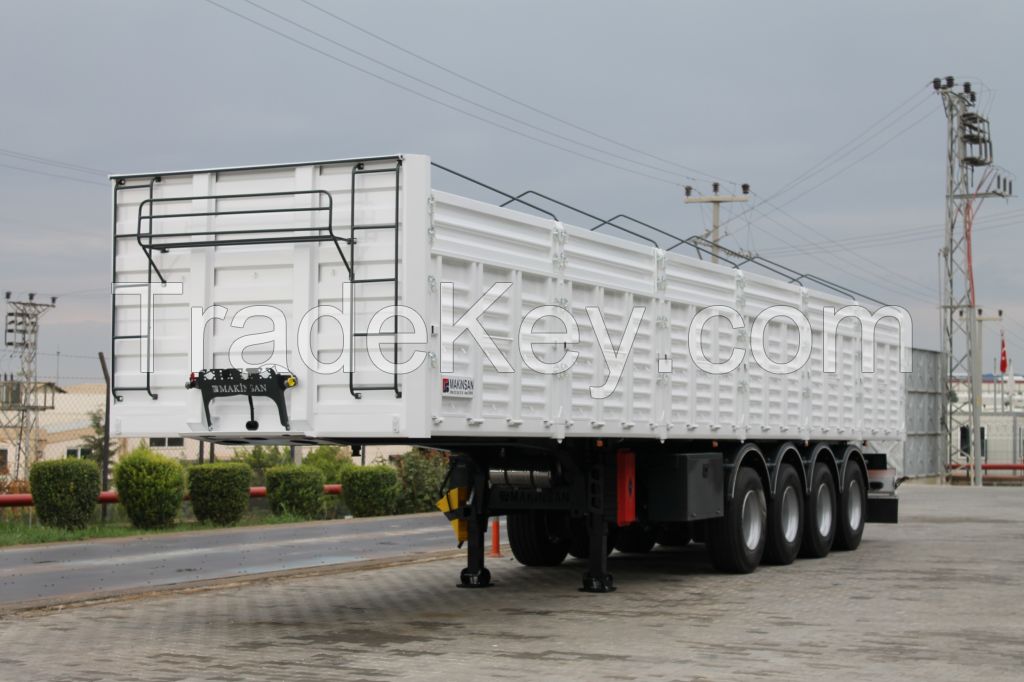 Flatbed Semi Trailer with cover