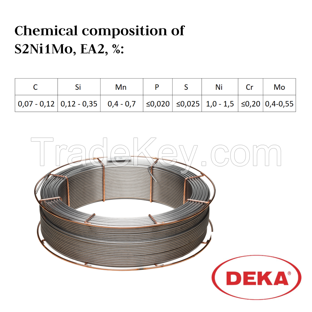 Welding wire DEKA S2Ni1Mo, EA2