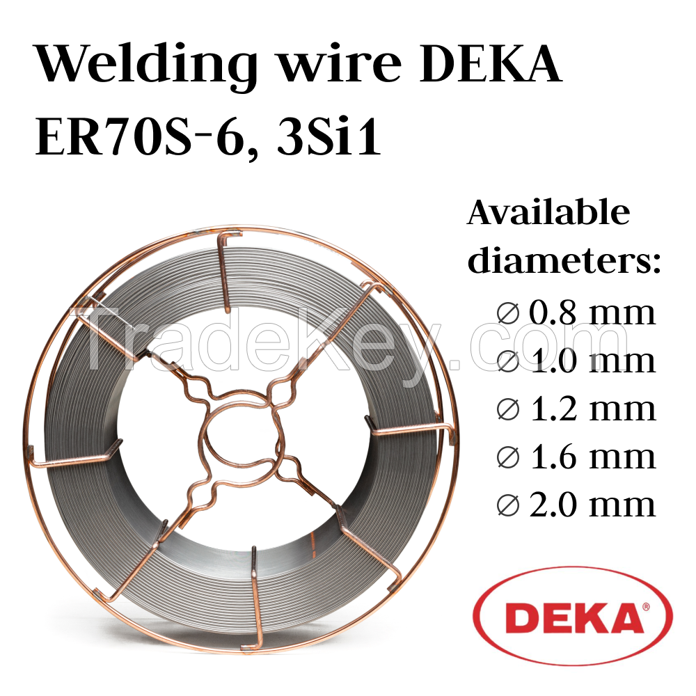 Welding wire DEKA ER70S-6, 3Si1