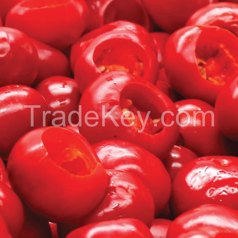 cored cherry pepper