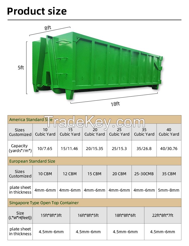 hook lift bin