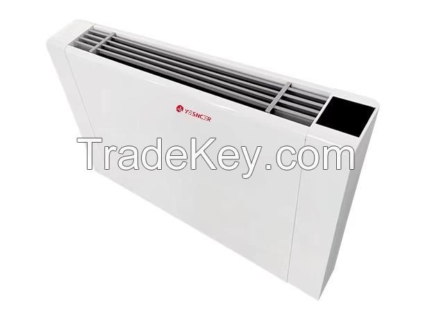 slim floor standing water chilled fan coil