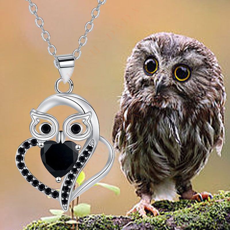 DaDa Popular owl necklace owl pendant - bright and moving, elegantly presented