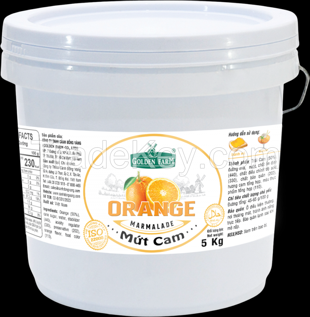 Orange Jam- Premium Quality- Preserves for your meal