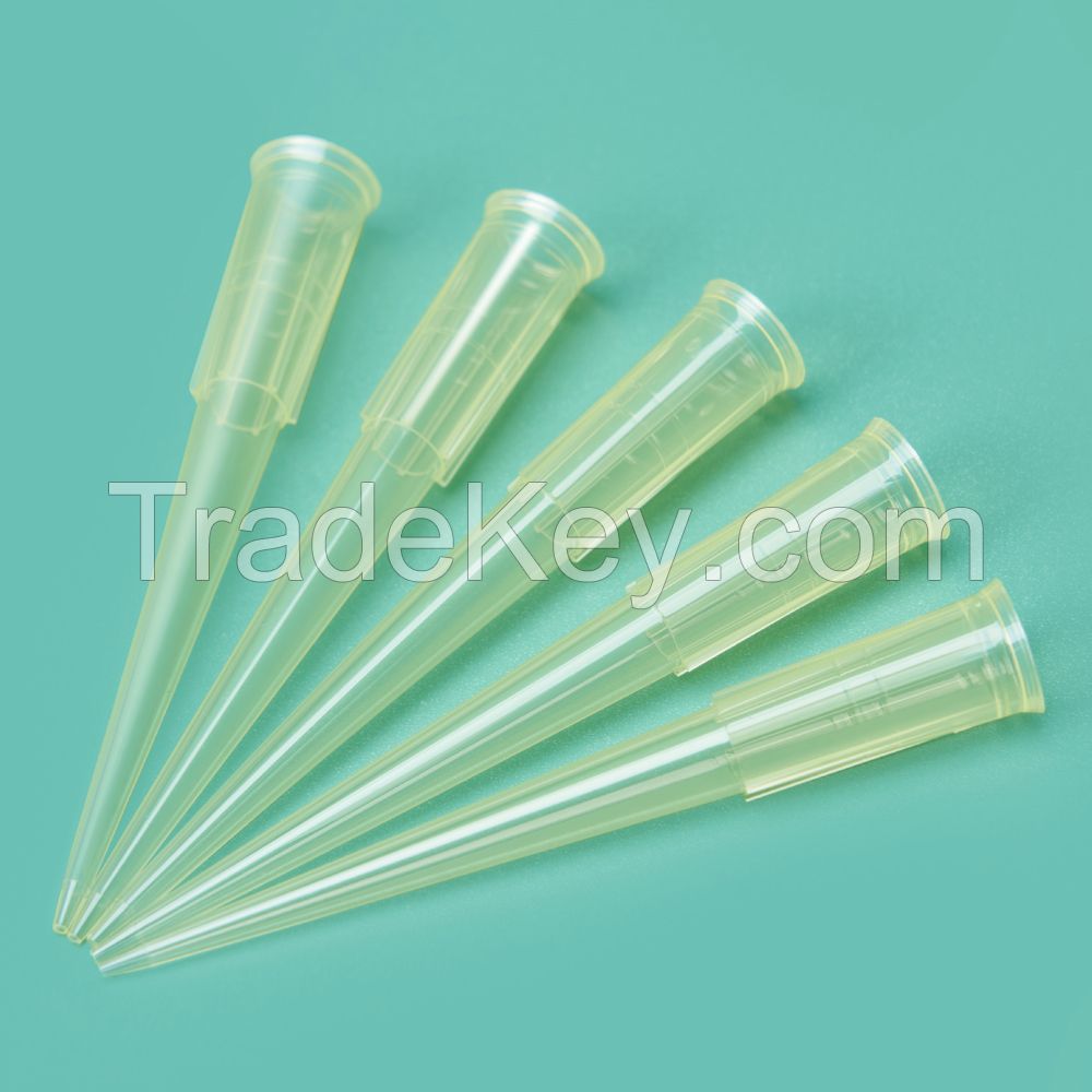 200ul Pipette Tips, Universal Yellow Micro Pipette Tip