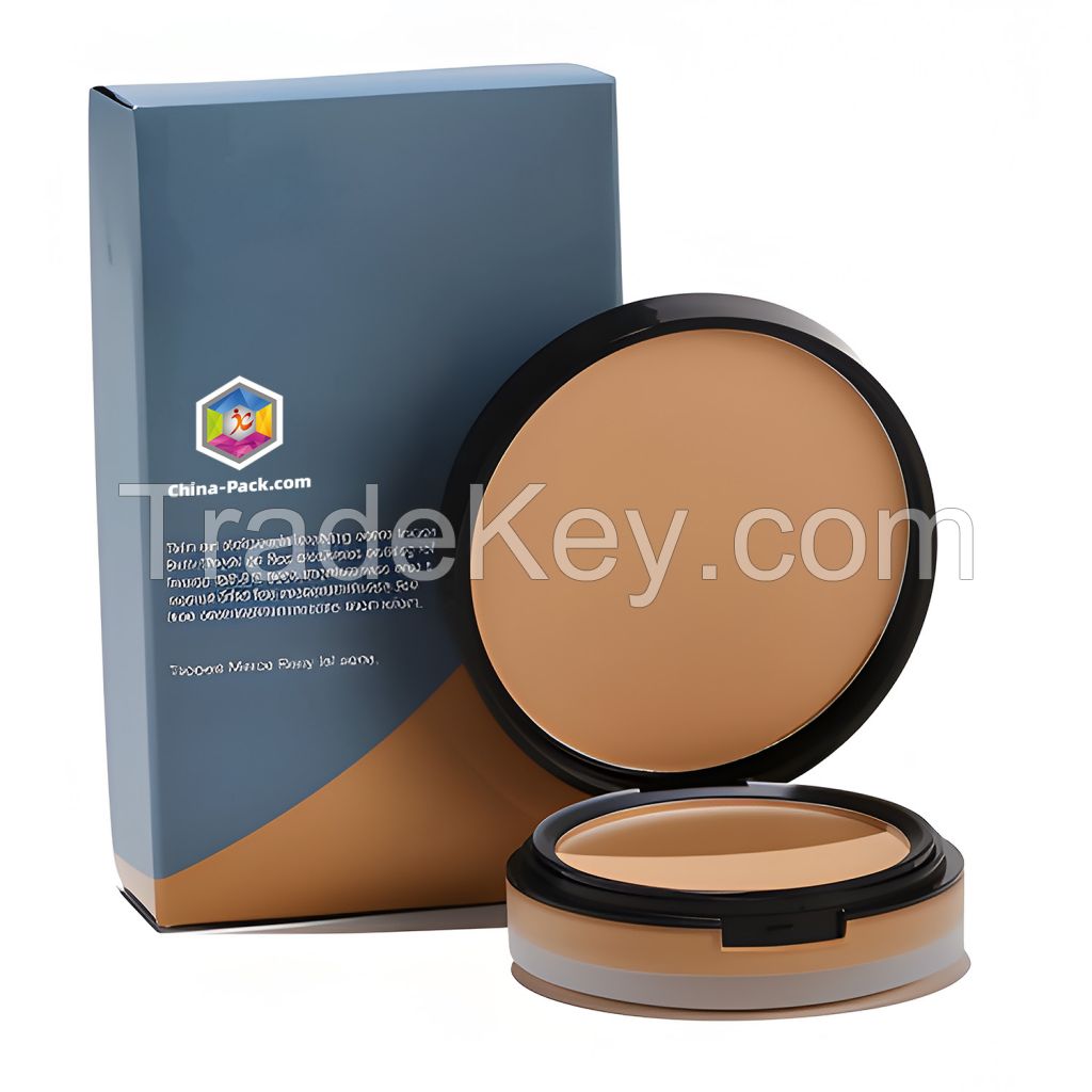 Custom Paper Packaging Boxes Foundation for Cosmetics