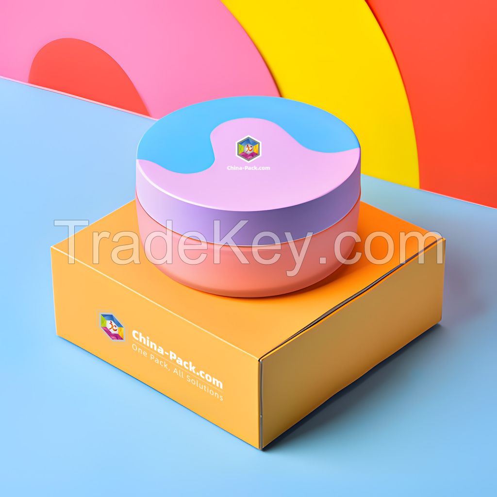 Body Cream Custom Paper Packaging Boxes