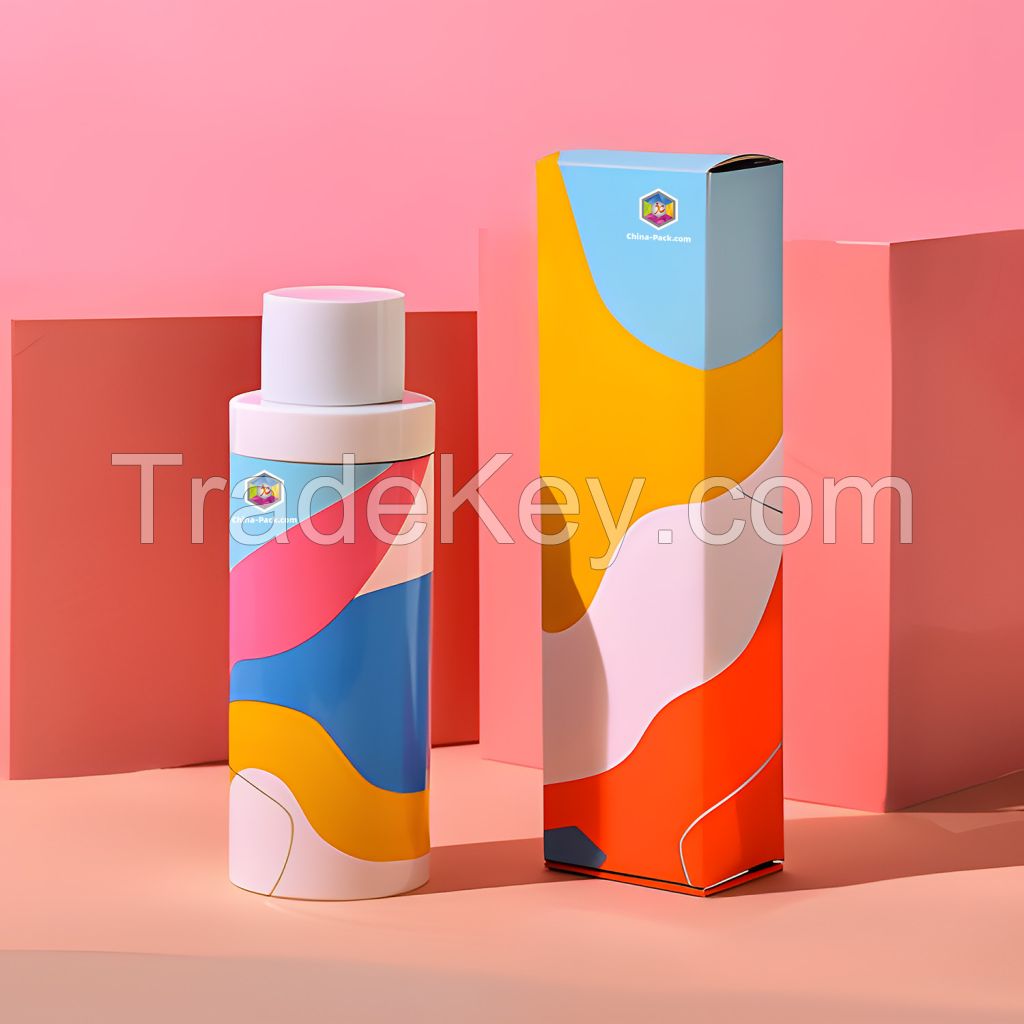 Body Cream Custom Paper Packaging Boxes