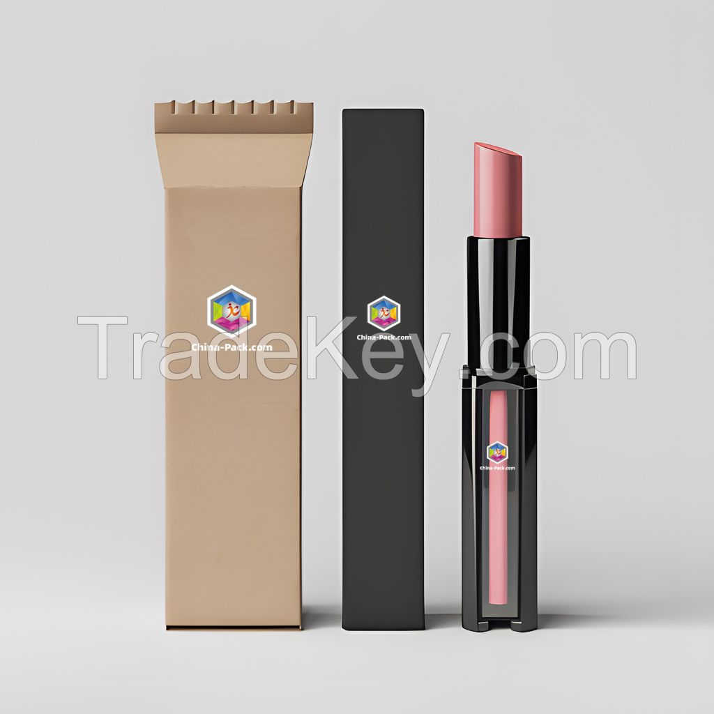 Custom Printed Rigid Lipstick Paper Packaging Box