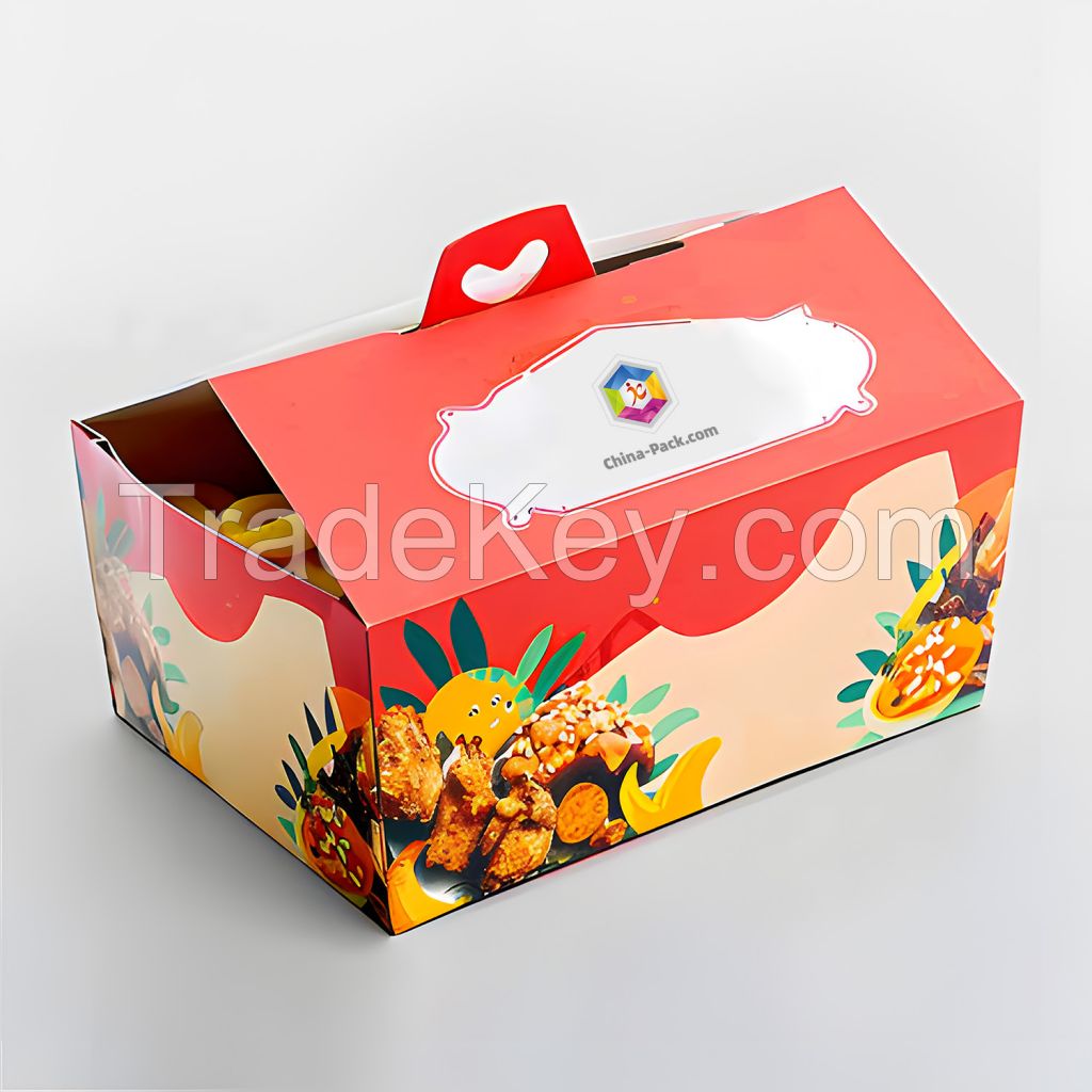 Customised snack packaging box