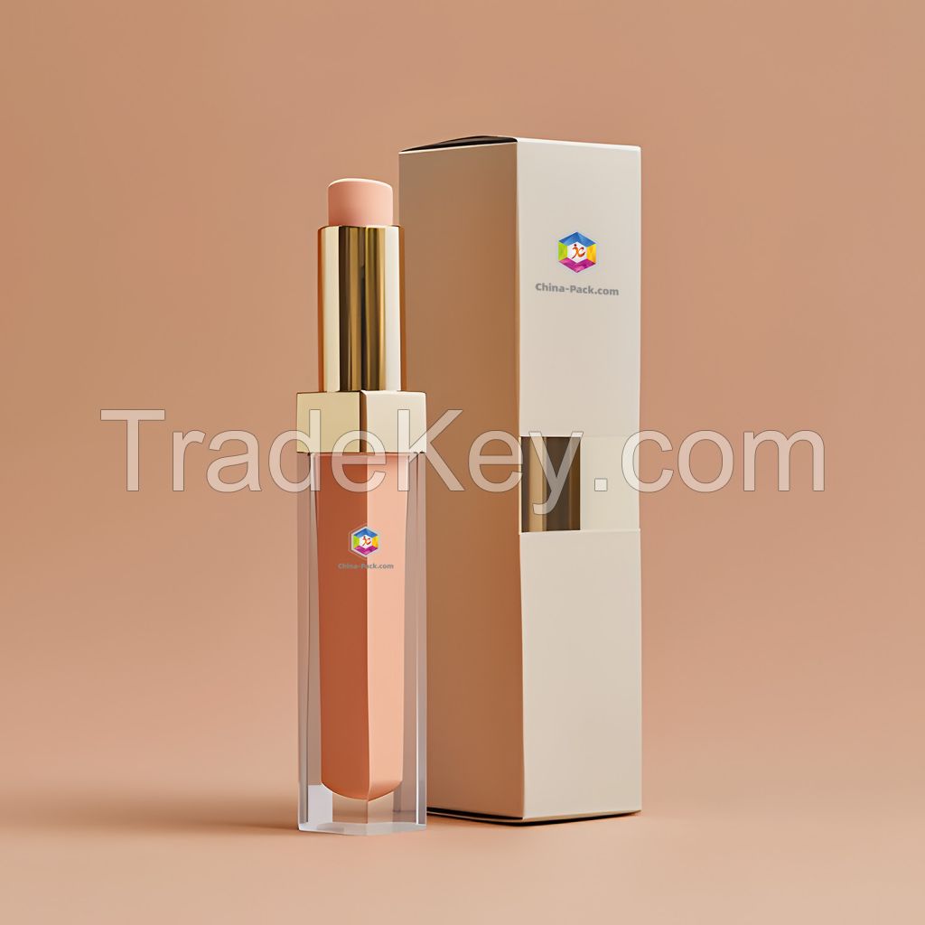 Custom Printed Rigid Lipstick Paper Packaging Box